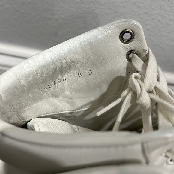 Gucci Men Sneakers (368494A3820) White/Gold - Picture 8 of 12